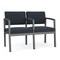 Lesro Lenox 2 Seat Tandem Seating W/ Arm, 43.5 in W 24.5 in L 32 in H LS2103 - alternate 1